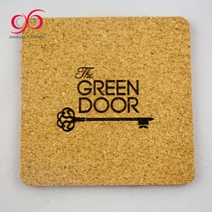 Guangzhou Factory MDF cork coaster/hard wood coaster/GOODADV