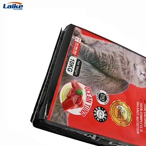 Custom design bopp laminated pp woven animal feed packing bag bulk pig cattle chicken feed bag 50kg 25kg poultry feed bag