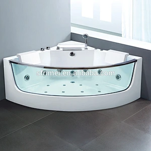 double whirlpool bathtubs with Thermostat System best acrylic transparent bathtub