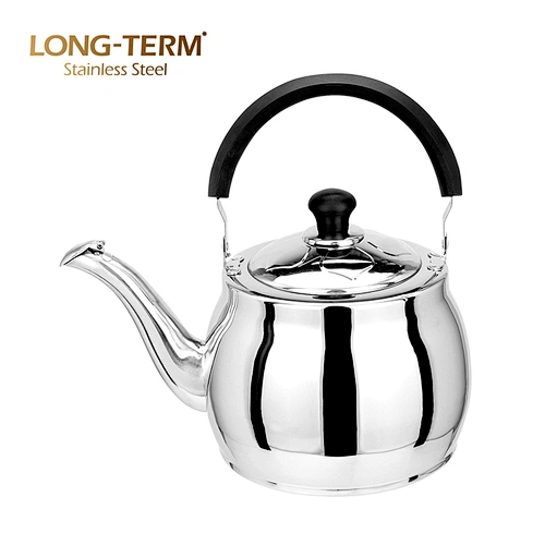 L33060908 Bakelite Handle 0.6mm Stainless Steel Cat Palm Restaurant Whistling Tea Kettle