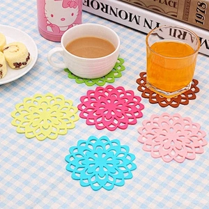 PVC colorful original drying Cute Drink mats