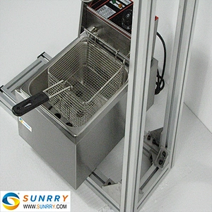 5L Automatic Mini Churros Filling Machine For Sale Made Of Stainless Steel With 6L Electric Fryer (SUNRRY SY-CH5D)