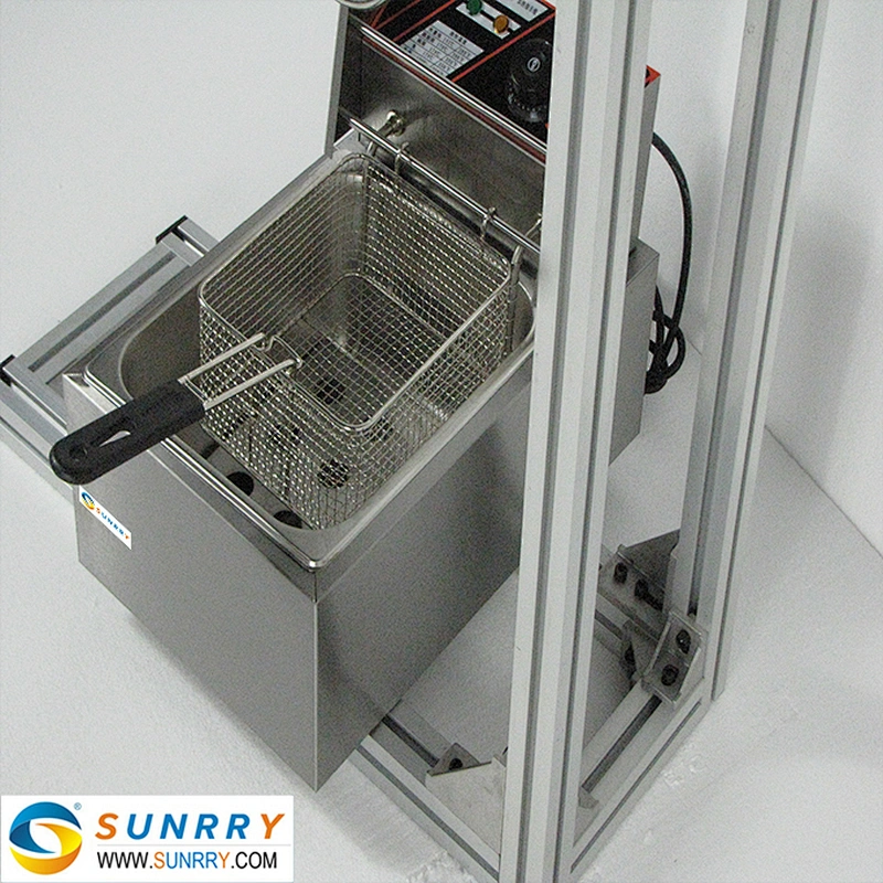 5L Automatic Mini Churros Filling Machine For Sale Made Of Stainless Steel With 6L Electric Fryer (SUNRRY SY-CH5D)