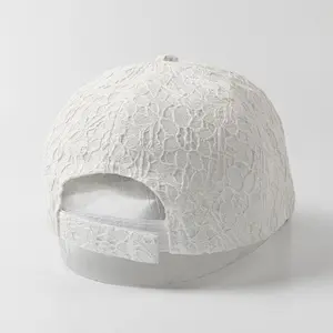 New summer outdoor sports hat custom women baseball cap hat lace dad hat
