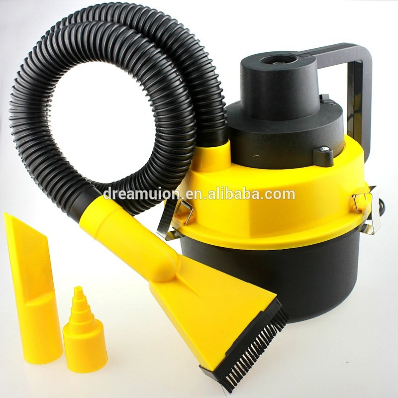 12V Wet & Dry Mini Car Vacuum Boat Canister Cleaner Inflation Pump Portable