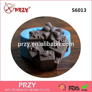 S6013 Christmas series decorative silicone soap mold