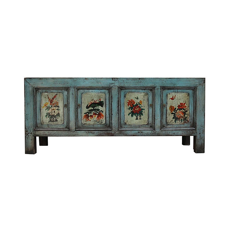 wholesale chinese oriental old vintage Mongolian buffet sideboard furniture