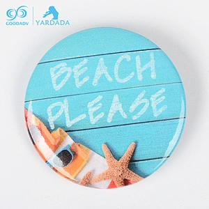 Promotional tinplate button Badge for clothes