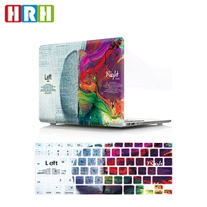 creative case 2 in 1 keyboard cover and hard case sleeve for macbook pro 13 inch touch bar A1706 A1707 A1989 A1990 A1932