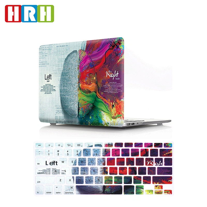 creative case 2 in 1 keyboard cover and hard case sleeve for macbook pro 13 inch touch bar A1706 A1707 A1989 A1990 A1932