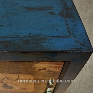 Mongolian wood End Table