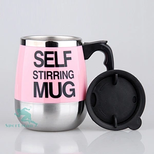 battery powered coffee cup warmer tea bottle stirring mug