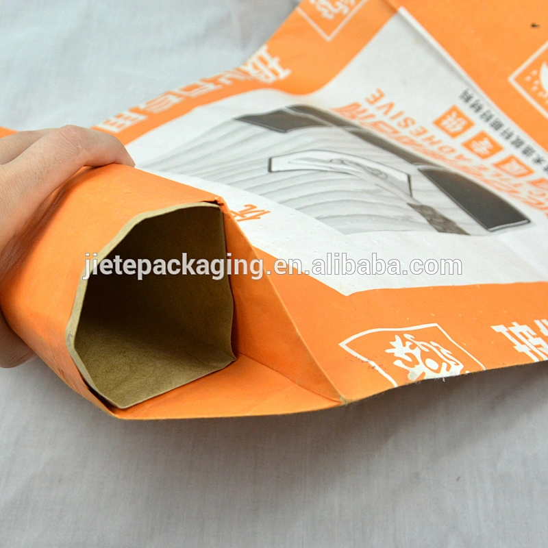 block bottom kraft paper valve cement, putty, tile adhesive bag 25kg 40kg 50kg
