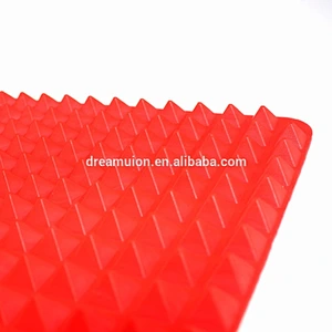 Pyramid Pan Non Stick Fat Reducing Silicone Cook Mat Oven Baking Tray Sheets EV4 Popular