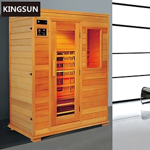 K-7130 Home Comfort Solid Wood Infrared Sauna Room Dry Sauna