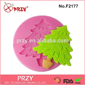 F2177 PRZY christmas tree cupcake fondant cake decorating tools