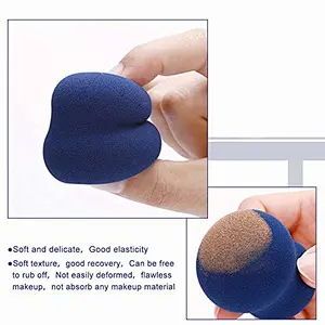 Audit factory of private label latex free makeup sponge brush set