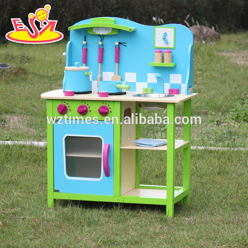 2018 New design wooden kitchen toy lovely wooden kitchen toy children wooden kitchen toy W10C181