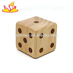 wholesale cheap funny wooden dice games for kids W01A307