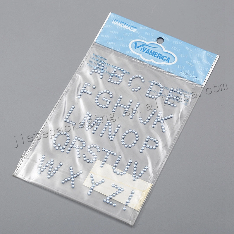 Attractive price market use self-close plastic accessories bag with hang mouth