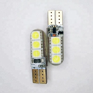 Wholesale Car reading Reverse License plate W5W Canbus Silicon LED Interior Light 5050 6SMD T10