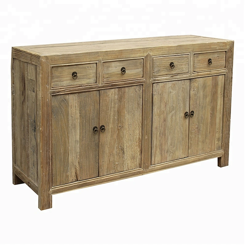 asian  chinese antique reproduction furniture reclaimed wood chinese sideboard