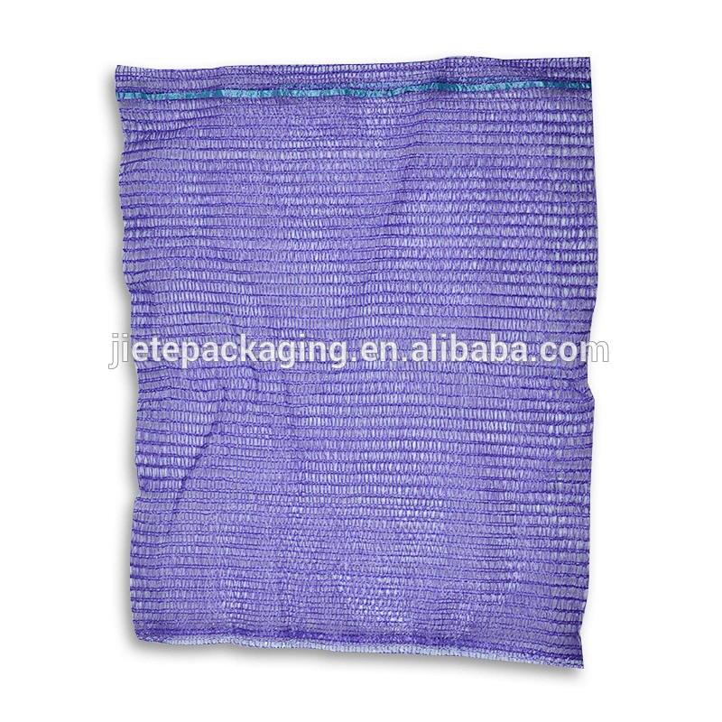 Purple raschel mesh net bag for fruit,vegetables