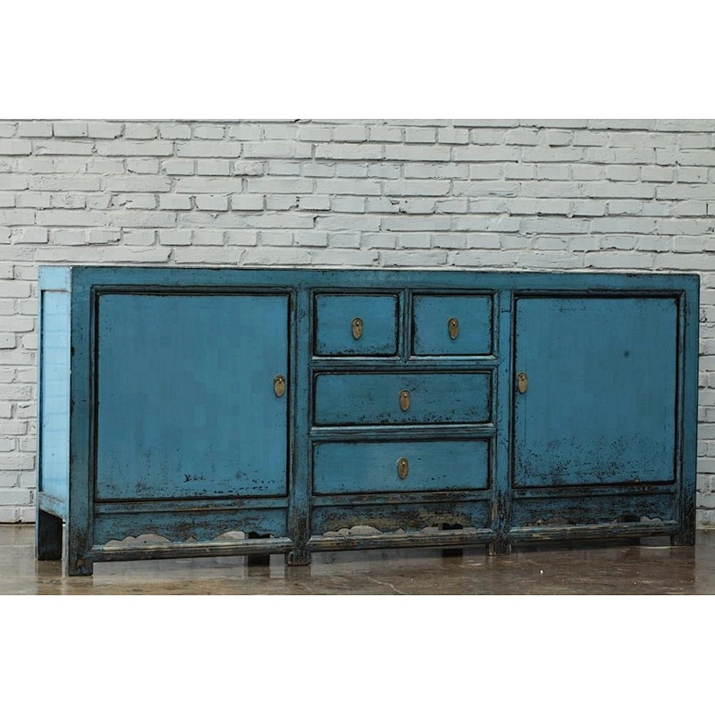 chinese old antique lacquered storage reclaimed sideboard furniture