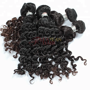 Trade Assurance!!! Fayuan Top Quality Unprocessed Brazilian Virgin Human Hair Weave Loose Curly