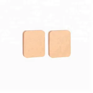 Customized Logo Rectangle SBR PU Makeup Sponge Powder Puff With High Quality