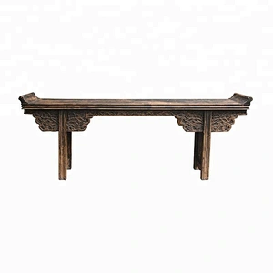chinese antique rustic old elm altar table living room furniture