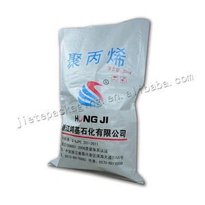 Bopp laminated 25kg white plastic pouch pp woven bag sack for pp granules,cement,fertilizer