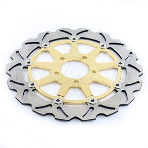 Stainless Steel Wave floating motorcycle brake disc for street bike