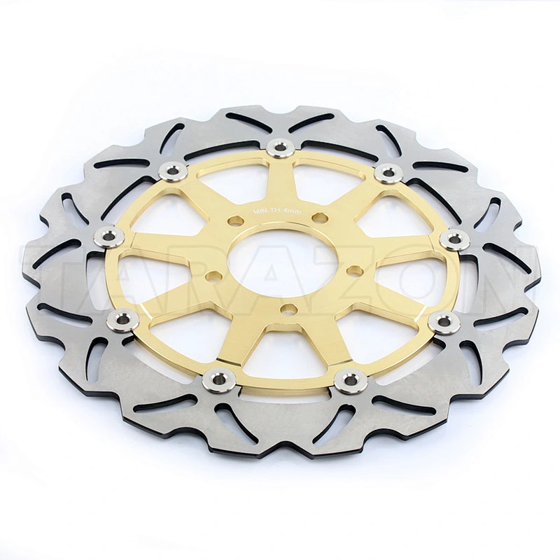 Stainless Steel Wave floating motorcycle brake disc for street bike
