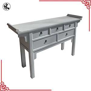 beijing chinese antique vintage industrial furniture, kitchen table