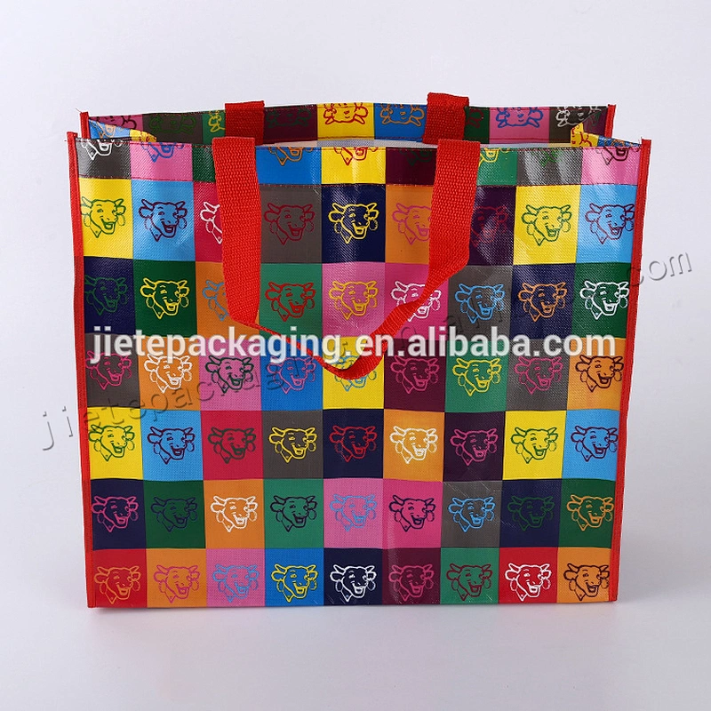 Accept Custom Order design printing plastic material bags for shopping with personal logo