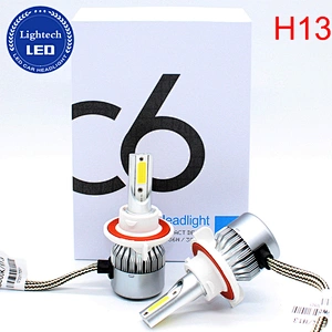 C6 H4 H13 Led COB Headlight For Car Accessories
