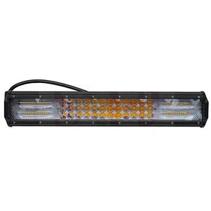 White Amber Flashing 2 Colors Barra LED 4X4 work Light Bar 8 inch to 32 inch led bar off road