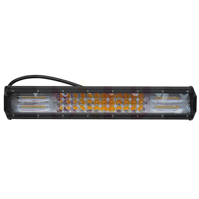 White Amber Flashing 2 Colors Barra LED 4X4 work Light Bar 8 inch to 32 inch led bar off road
