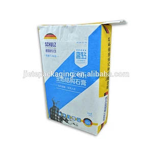 20kg 50kg Empty Paper Valve Block Bottom Cement,Wall Putty Bag