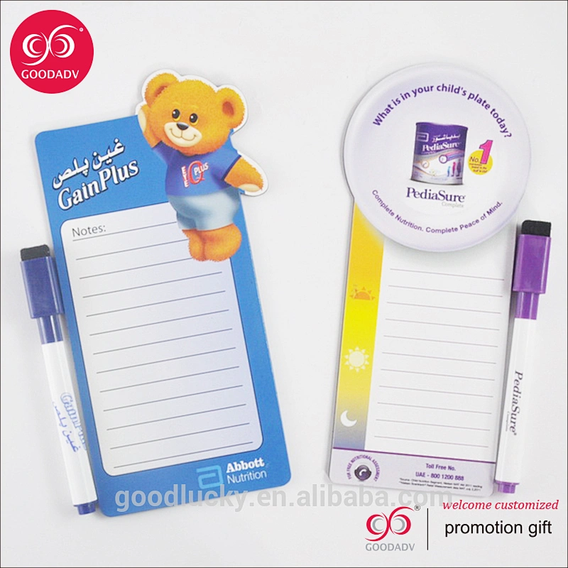 Mini magnetic marker whiteboard for refrigerator