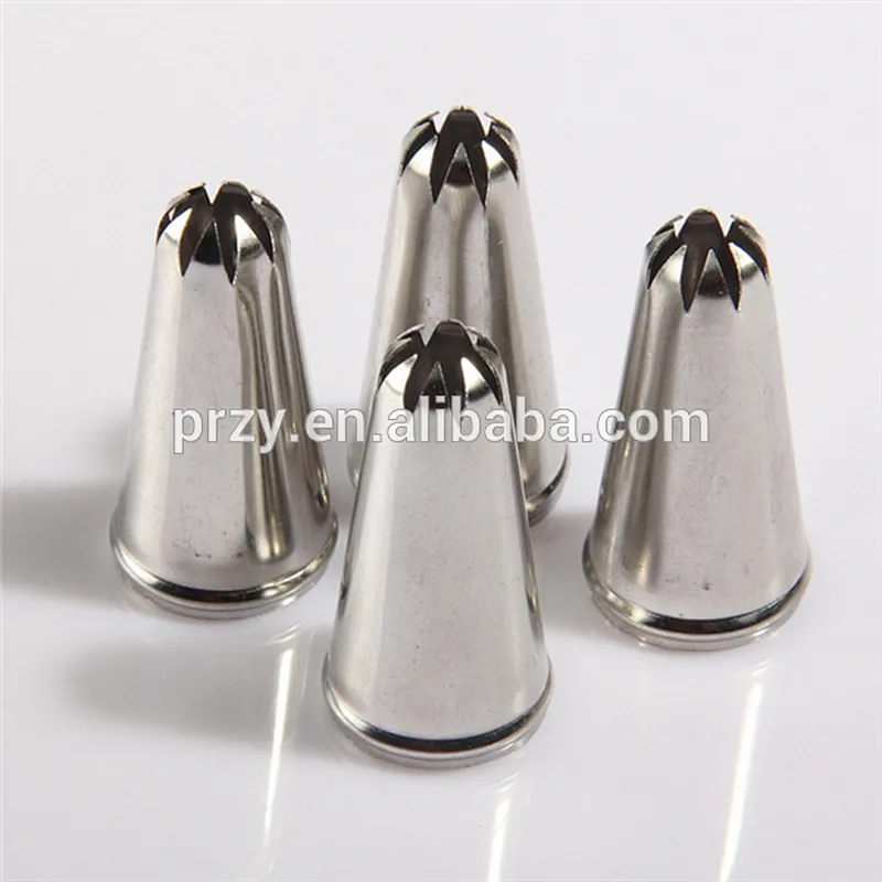 High quality stainless steel cake decorating nozzle