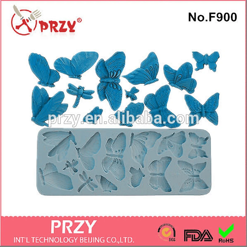 silicone butterfly series13 pc decorating fondant crafts supply