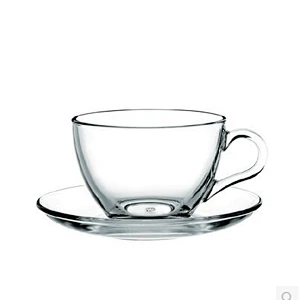OEM capacity high borosilicate glass coffee mug tea pot water cup set with high quality
