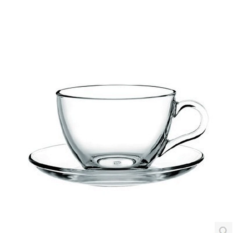 OEM capacity high borosilicate glass coffee mug tea pot water cup set with high quality