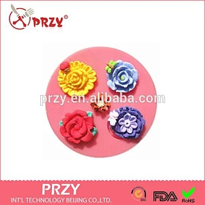 Insect flower chocolate moulds