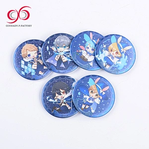 GOODADV 58mm dia.tin button badge material 2inch blank pin badge button supplies
