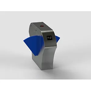 Access Control Waist High Turnstyle Barrier rfid Reader Turnstile for School or Hospital Entrance