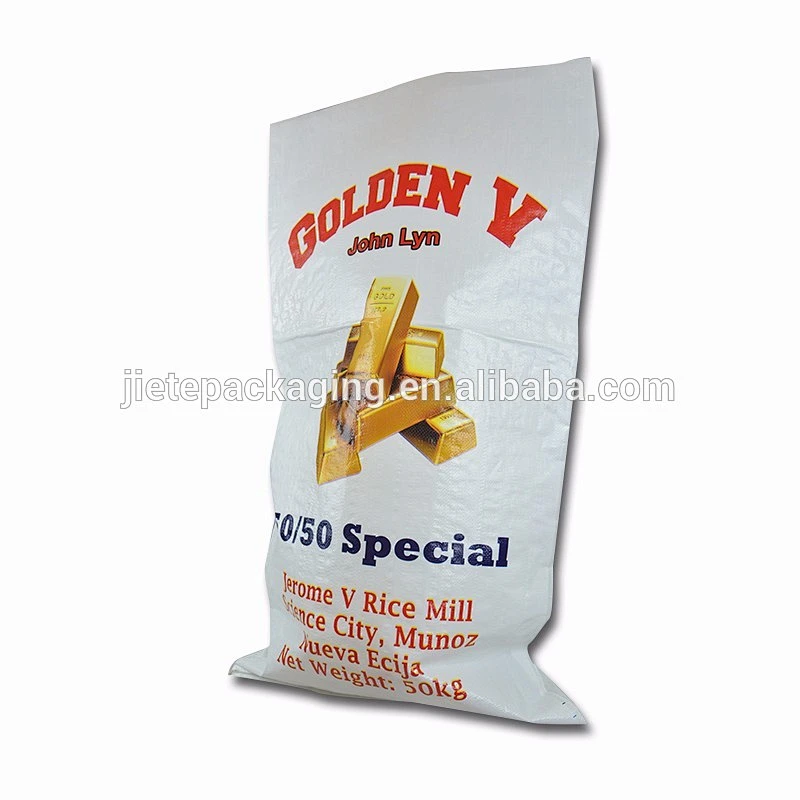 plastic grain, flour, rice, wheat, fertilizer pp woven packing bag 50kg