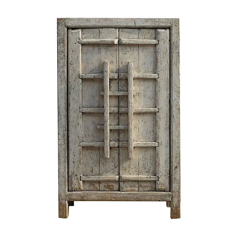 oriental chinese antique reclaimed salvaged distressed shabby chic wardrobe furniture
